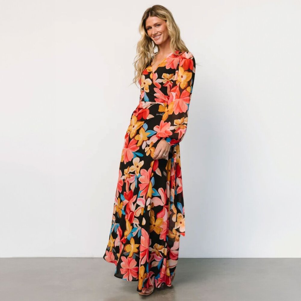Katinka Wrap Maxi Dress
